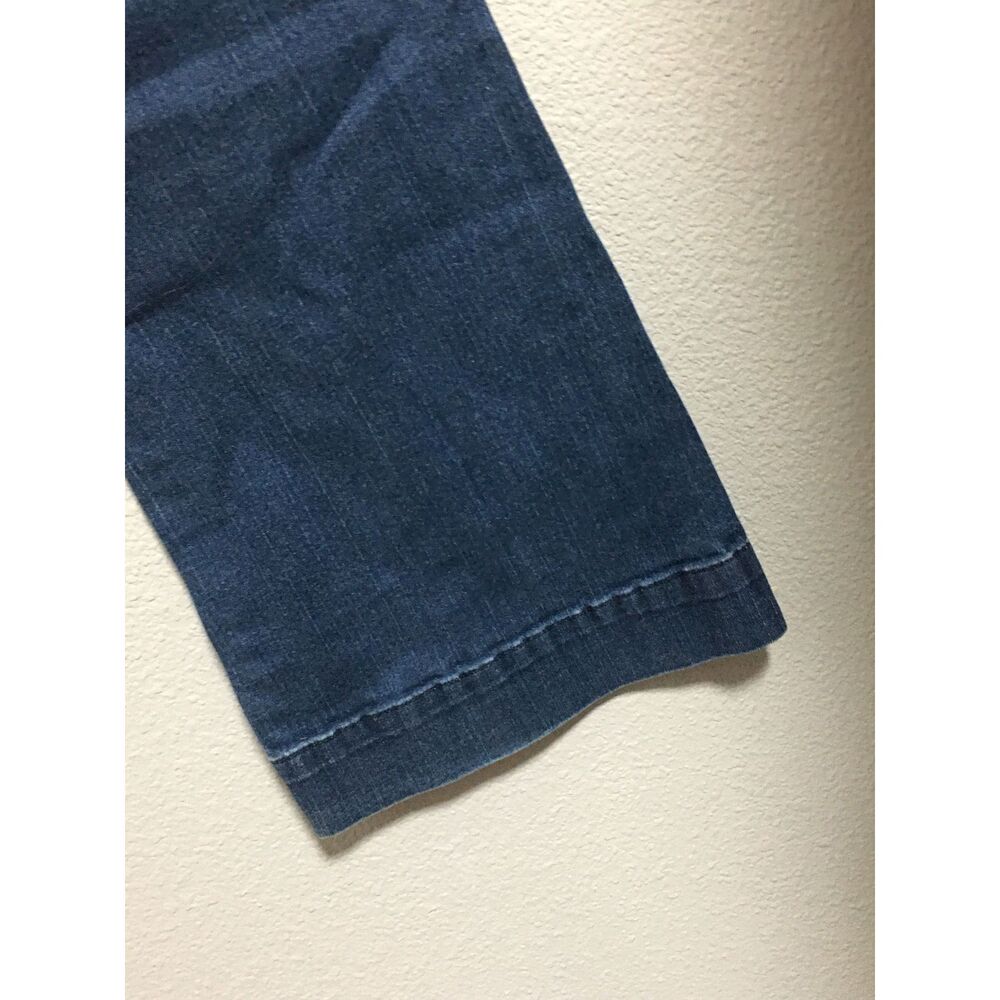 Gap Women Y2K 90's Mid Rise Pork Chop Pockets Jeans Denim Pants Dark Wash Size 8 - Picture 9 of 9